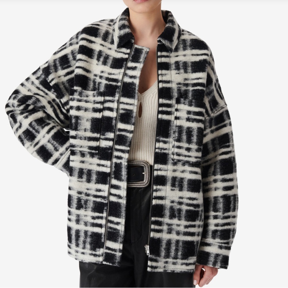 Iro Zachary Checkered Shirt